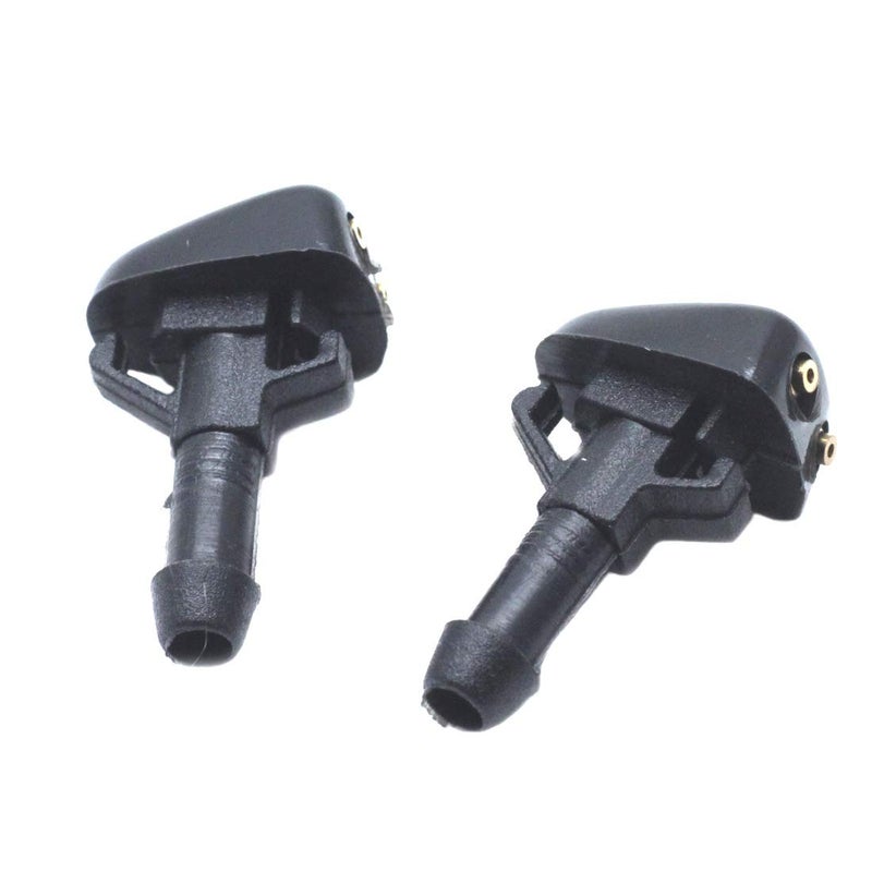 AUTUT 2pcs Car Front Windshield Wiper Washer Water Spray Nozzle Non-OEM Replacement Compatible with Mitsubishi - Image 2